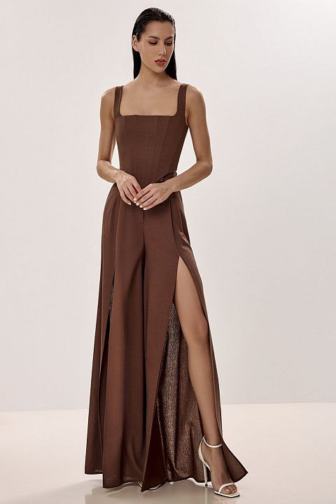 Брюки с разрезами