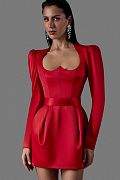 Вечернее мини-платье