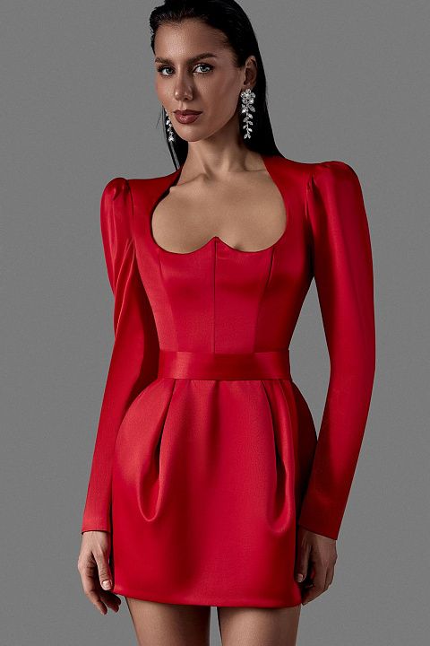 Вечернее мини-платье