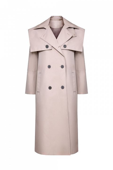 Классический тренч миди