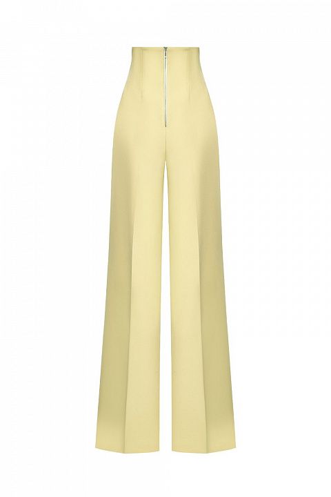 Брюки с корсетным поясом