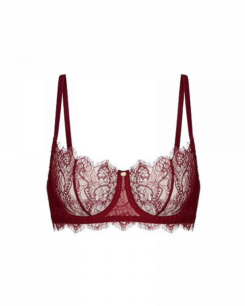 Балконет из кружева Шантильи