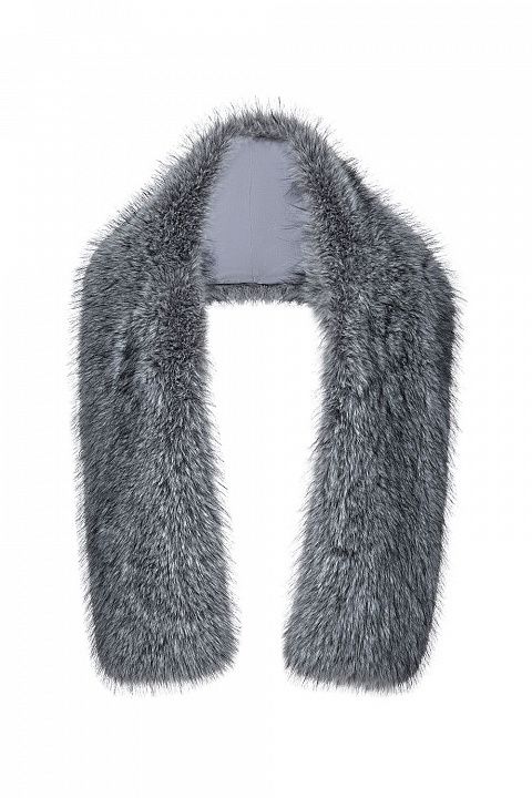 Шарф-боа из пушистого экомеха