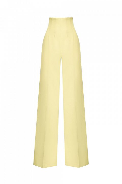 Брюки с корсетным поясом