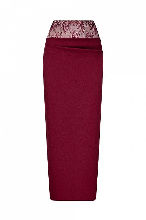 Классическая юбка миди