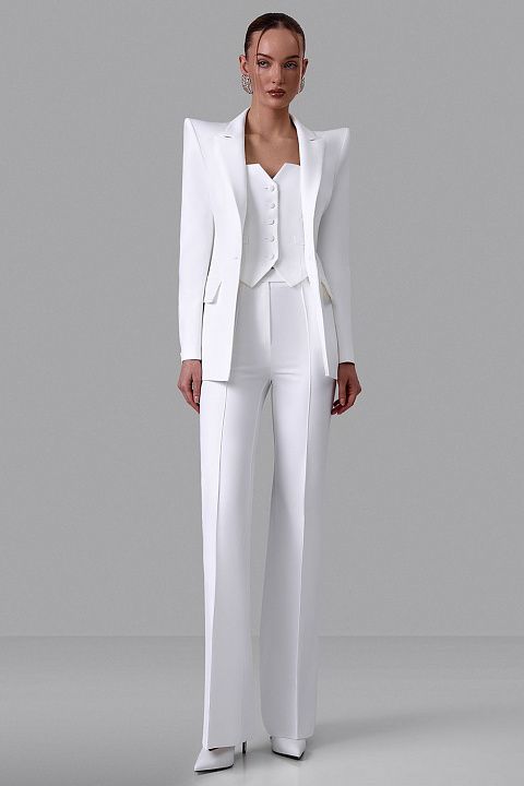 Костюмные брюки клеш