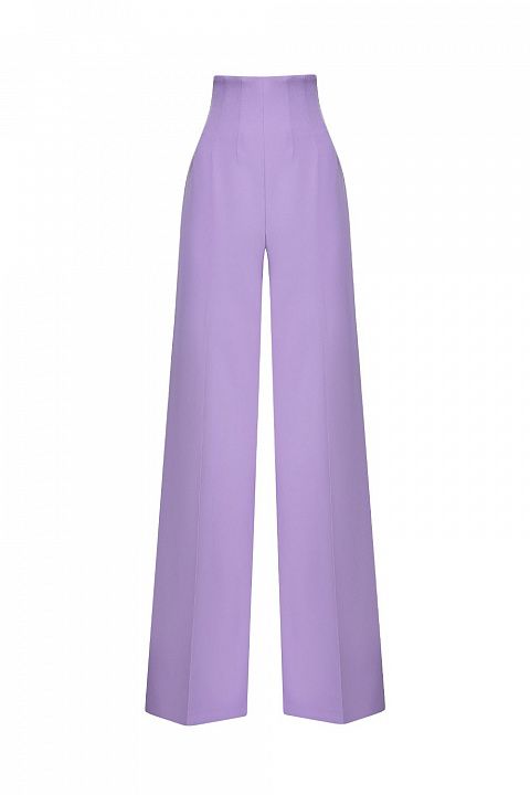 Брюки с корсетным поясом