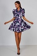 Flowing floral dress