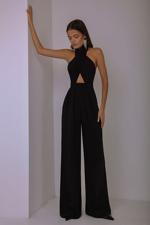Halterneck jumpsuit