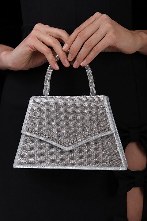 Evening crystals handbag