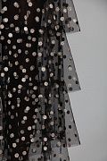 Tiered sheer skirt