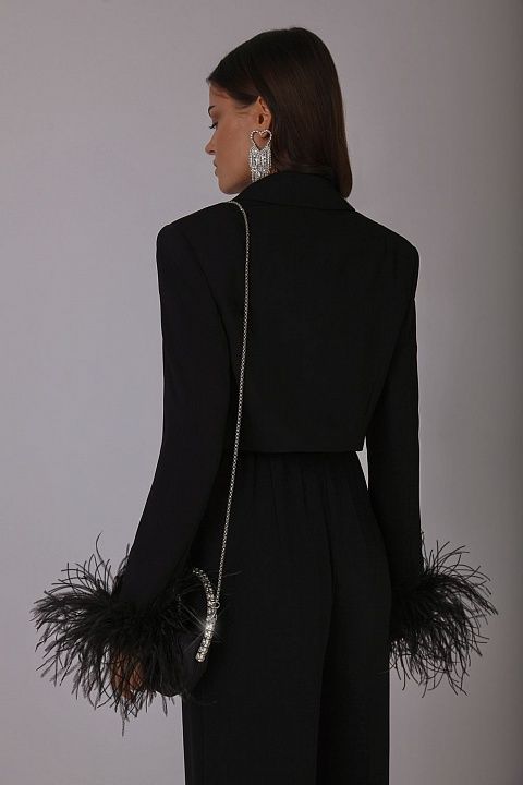 Wide trousers with pockets