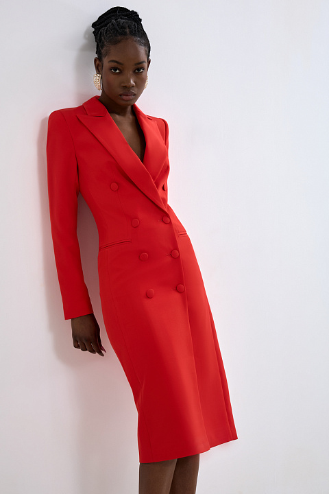 Платье-смокинг