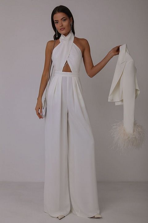 Halterneck jumpsuit