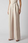 Wide trousers with arrows
