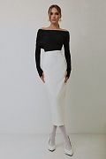 Draped bodysuit