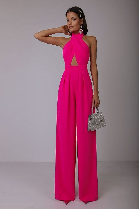 Halterneck jumpsuit