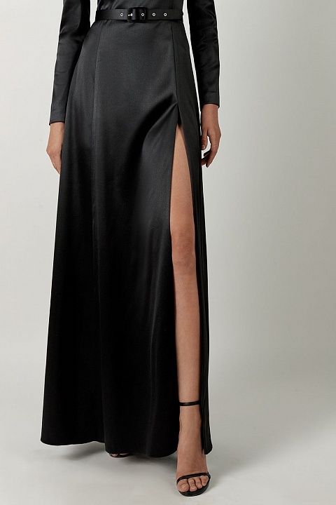 Square neck maxi dress