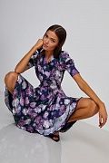 Flowing floral dress