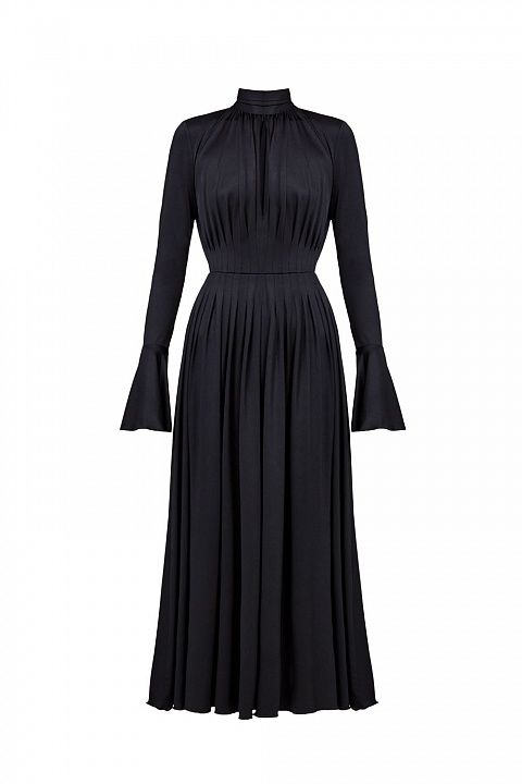 Платье годе с лентами